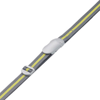 Go Travel Luggage Strap - Grey / Yellow