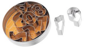 Judge Set of 9 Large Number Cutters