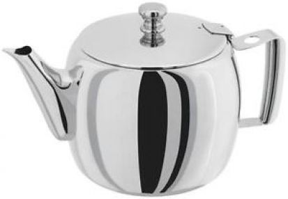 Stellar 0.9L/4 Cup Stainless Steel Traditional Teapot
