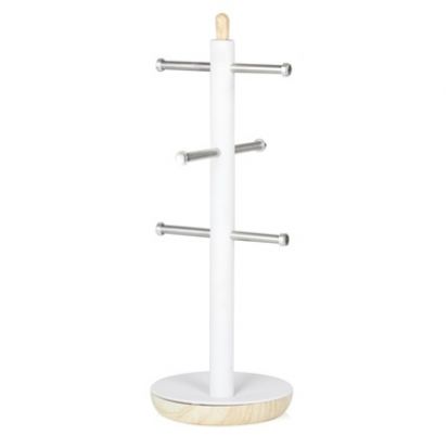 Tower Scandi Mug Tree - White