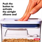 OXO POP Mini Rectangle Container - 0.6L 3